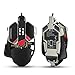 Produktbild Combaterwing - Ratón para Gaming LED Óptico con 10 Botones Conectar el Juegos 4800 DPInegro …