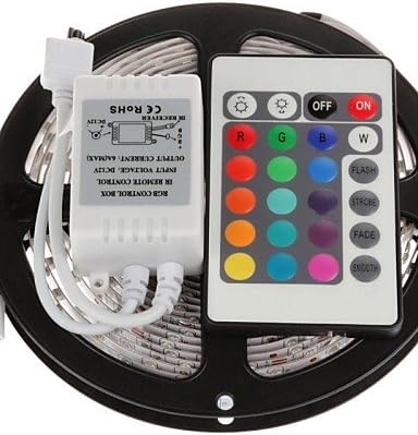 XUEQIANG LED Strip Light with 24Key Remote Controller (DC12V)