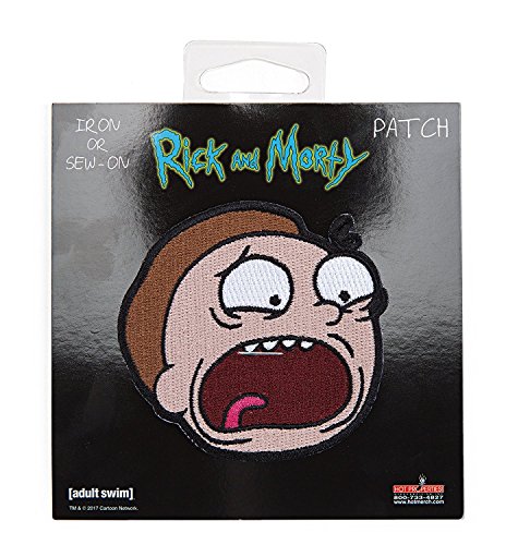 Rick and Morty - Morty Officially Licensed Artwork - Embroidered PATCH