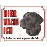 Nobby 93218 Warntafel Labrador Dunkel