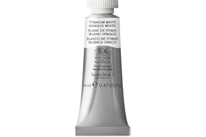 Winsor & Newton Professional - Vernici ad acquerello, vivaci e resistenti alla luce, pigmenti per artisti, TUBO 14 ML, colore: Bianco Di Titanio
