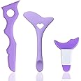 3PCS Eyeliner Stencil Silicone Winged Eyeliner Tool Helper Reusable Eyeliner Aid Tool Silicone Eyeliner Stencil Eyeliner Stencils Tool Lipstick Wearing Aid Face Cream Eyelash Makeup Applicator