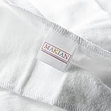 Moltontücher / Baumwolltücher – 5er Pack | 80×80 cm, weiß | PREMIUM QUALITÄT – Schadstoffgeprüft, Öko-Tex Standard 100, kochfest bei 95° C, super weich | Spucktücher, Flanelltücher, Unterlage fürs Baby - 3