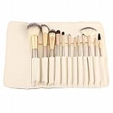 STONCEL Pinceles de maquillaje Set Professional Make Up Kit - Mango de...
