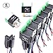 Produktbild MICTUNING 12V Relais Set mit Sicherung - 30A ATO/ATC Sicherung, 4-Pin KFZ Relaix mit 12 AWG Hochleistungsdrähten - 6 Pack