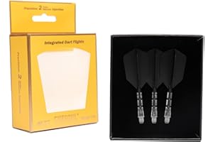 CUESOUL ROST T19 Asta per Freccette Integrata e Forma Sottile, Set di 3