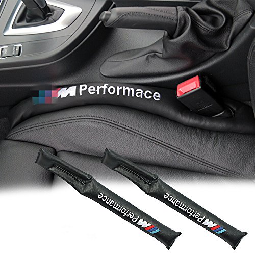 Preisvergleich Produktbild OPAYIXUNGS Autositz Lückenfüller Lückenkissen 2 Stück BMW Logo