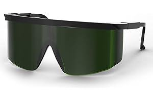 iKeener Gafas Protección ocular Láser,Gafas Seguridad Láser IPL Longitud Onda Profesional 190nm-2000nm para Tratamiento Depilación Láser y Protección Ocular Del Operador Cosmetología Láser