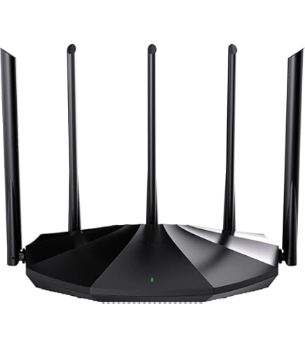 Tenda RX12 Pro AX3000 Dual Band Gigabit Wi-Fi 6 Router, 5*6 dBi külső
