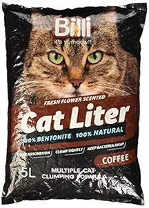 Billi Petsnpets Super Premium Cat Litter (5L - Coffee), 1 Count