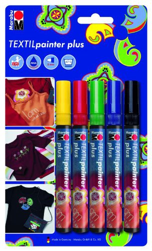 Marabu 011800080 - Textil Painter plus 5x3mm