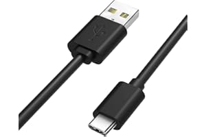 Adhiper Cavo di ricarica USB tipo C compatibile con Sennheiser MOMENTUM 3, 4 auricolari, MOMENTUM True Wireless 1, 2, 3 auricolari, HD 450BT, CX 400BT, cavo di ricarica rapida (1 m)