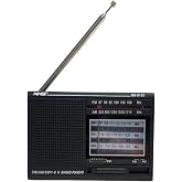 Ultratekno NS-8153 Taşınabilir Pilli Cep Radyosu Deprem &Ccedil;antası Radyosu Am Fm SW-1-6 8 Bandlı Mini Radyo