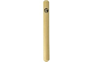 LP Latin Percussion LP Holzschlägel für Kuhglocken, siamesische Eiche, zylinderförmig, abgerundete Ecken, LP207