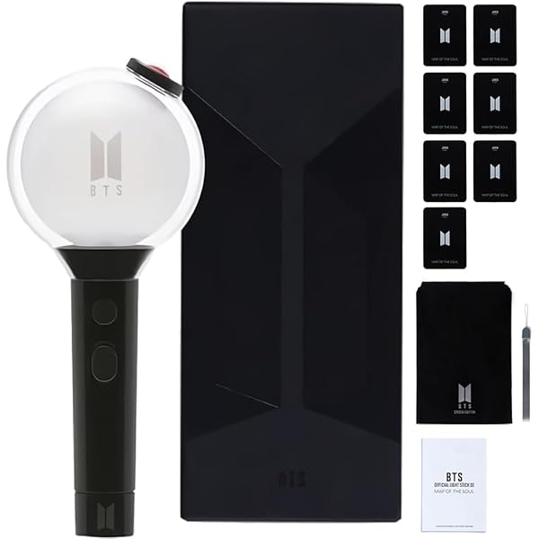 BTS Lightstick Officiel Map Of The Soul - Édition Spéciale + Autocollant
