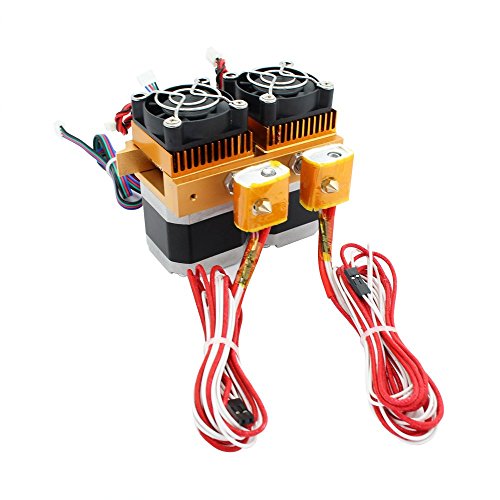 Anycubic Verbesserte MK8 Dual-Extruder MakerBot 0,4 mm Druckkopf für 3D-Drucker - 2