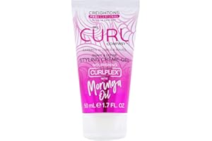 Creightons Professional The Curl Company Shape and Define Styling Creme-Gel (50 ml Travel Size Mini) - Experts in Curls and Waves; Professionally Formulated with Nourishing Moringa Oil