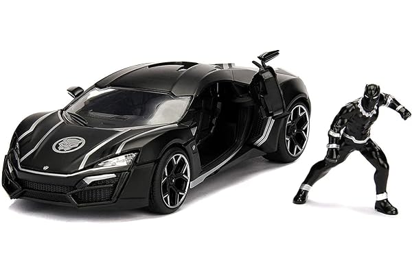 JADA TOYS - LYKAN Hypersport - Hollywood Rides Black Panther - 1/24