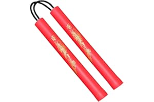 Fayscingo Espuma Nunchakus Artes Marciales Entrenamiento de Nunchucks Práctica de Nunchakus para Niños y Principiantes