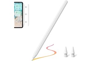 ONIHAN Stylus Pen for iPad Pencil Wireless Charging, Stylus Pen Compatible with Apple Pencil for Magnetic Charging iPad Drawing Writing, Anti-Palm Mis-Touch, Tilt Sensitivity, Magnetic Design