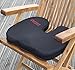 Posture Cushion - Seat Wedge Lumbar Support Cushion With Soft Memory Foam Insert. Great For Coccyx Comfort And Pain Relief. Helps Prevent Back Pain While Sitting In The Car Home And Office. Available With Black Mesh Cover And Anti Slip Base. Great Quality And Value For Money.