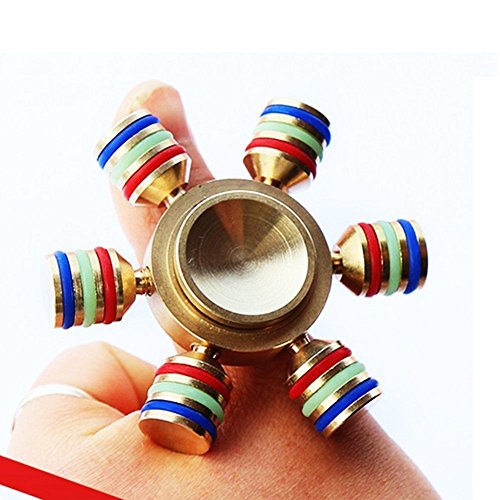 360 DIY Finger Spinner Toy Anxiety Attention Toy,Hand Spinner with Ultra Fast Bearings,Simple Fidget Spinner Toy,Stress Reducer for Adults and Kids