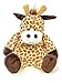 750ml Childrens Animal Design Hot Water Bottle Panda, Giraffe, Dinosaur