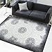 Produktbild Hochwertiger Moderne Teppich Alanya Barock schwarz creme verschiedene Größen(80x300cm)