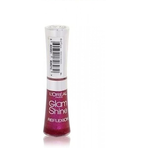 L'Oréal Glam Shine Lip Gloss In Plum Blush 155 – 6 Ml, Glänzend & Feuchtigkeitsspendend