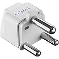 Ceptics India to South Africa, Botswana, Namibia & More (Type M) Travel Adapter Plug - CE Certified - RoHS Compliant (GP-10L)