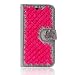 Produktbild Samgsung Galaxy S7 Edge Hülle, Lifetrut [Stand Funktion] [Bling Kristall] [Magnetverschluss] Für Samgsung Galaxy S7 Edge Premium Leder Schlank Geldbörse Handy Case Hülle mit Kredit/Visiten/ID Karten Halter & Geldhalter[Rosa Diamant]