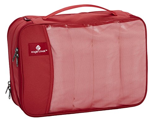 Eagle Creek Pack-it Original Clean Dirty Cube Medium Bolsa para Calcetines, 36 cm, 10.5 litros, Red Fire