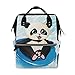 Produktbild bennigiry Baby Panda auf Schlitten Wickeltasche Rucksack Große Kapazität Travel Back Pack Wickeltaschen Organizer Multifunktions-Baby Staubbeutel für Mama