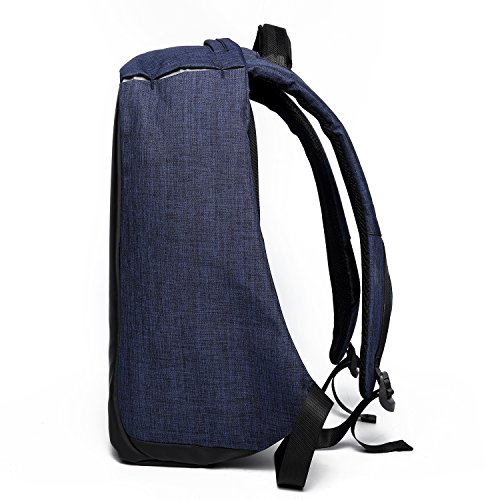 Anti Diebstahl Laptop Rucksack, Fresion 14 -15 Zoll Business Wasserabweisend Rucksäcke Daypack für Damen Herren Student für Schule Reisen Outdoor Backpack mit 35L / USB-Anschluss - 7