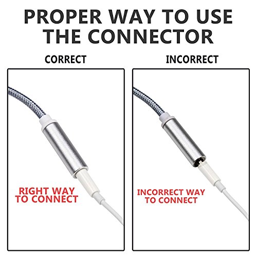 2 in 1 Lightning Adapter for iPhone X / iPhone 8 / iPhone 8 Plus / iPhone 7 / iPhone 7 Plus , Beyeah Dual Lightning Headphone Audio & Charge Adapter for iphone 7 / iphone 7 Plus [No Music Control and Phone Communication] (Sliver)- Compatible for iOS 10.3.2 or later