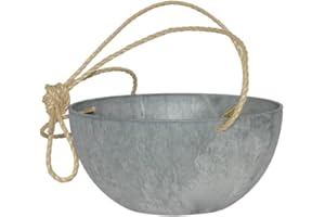 IVYLINE Artstone Fiona hanging basket , 25x12 cm