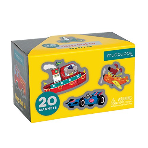Preisvergleich Produktbild Mudpuppy : Box mit Magneten : Fahrzeuge