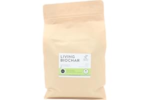 ALMICANNA: Living Biochar 2L – Carbone vegetale attivato per la coltivazione della cannabis – Amendment in Living Soil e per Terra Preta – Attivatore del suolo