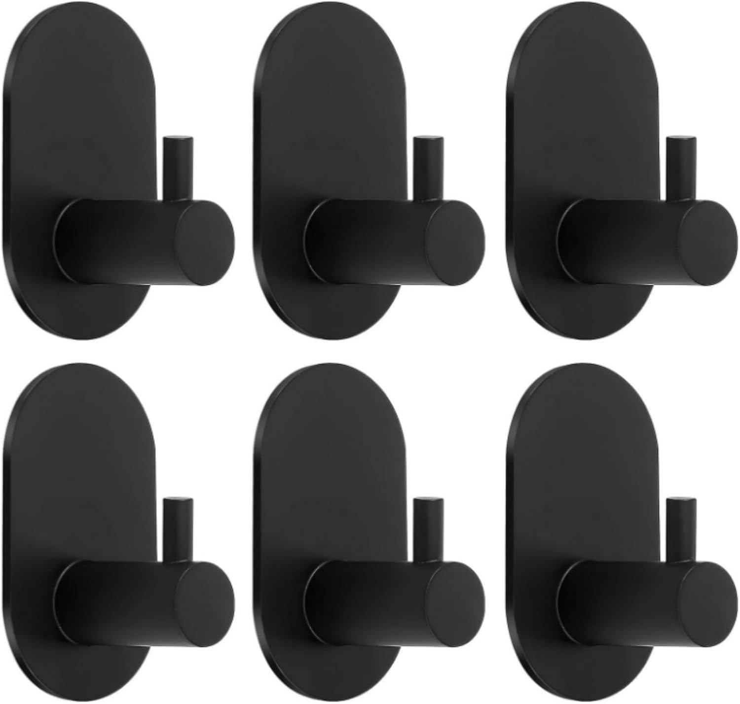 Avis d'Expert & Test Approfondi : Dntorx 6 sztuk czarnych haczyk w samoprzylepn (Sélection)