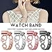 Produktbild Ersatz Smart Watch Band, Edelstahl Metall Windmühle Mädchen Strass Luxus Uhr Armband für Frauen für Fitbit Ladung 3 Smart Watch Armband