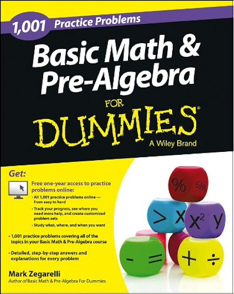 Basic Math And Pre Algebra 1 001 Practice Problems For Dummies Free Online Practice Ebook Zegarelli Mark Amazon Co Uk Kindle Store
