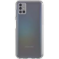 Amagav Shock Proof & Camera Protective Soft Back Case Cover for Samsung Galaxy M51 (Transparent)