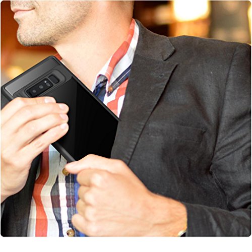 Samsung Galaxy Note 8 Funda  Myriann  Ultra Slim  Resistente a los Ara  azos Ligero Protector Contra la Espalda Funda para Galaxy Note 8  Negro 