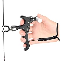 Rilascio Per Arco Compound A Tre Dita Con Anello D-Loop - Ideale Per Caccia E Tiro Con L'arco - Foto 10