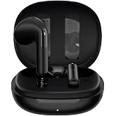 QCY AilyBuds E10 Bluetooth Kulaklık - HiRes - LDAC - &Ccedil;ift Cihaz - Oyun Modu 4 Mics ENC Kulaki&ccedil;i Kulaklık Siyah