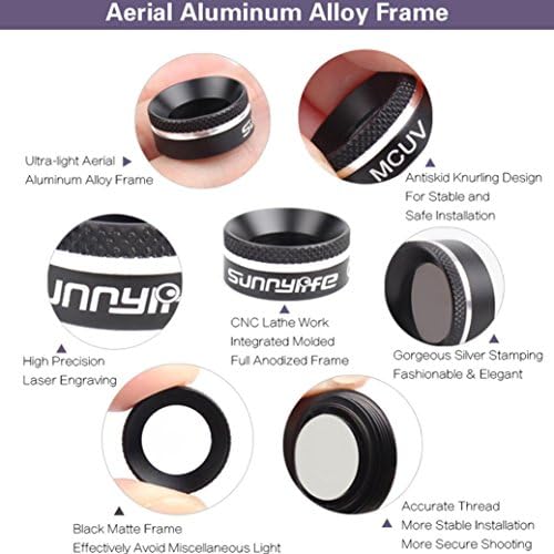DJI MAVIC AIR ACCESSORIES, Diadia Sunnylife New Camera Lens Filter for DJI Mavic Air Drone - ND4 ND8 ND16 ND32 MCUV CPL - Waterproof Camera Lens Filters