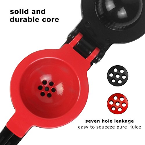 Uvistare Zitronenpresse Manuell / Limettenpresse Profi / Lemon Squeezer Schwarz / Orangenpresse - 4