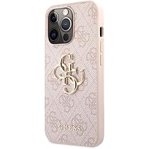 CG Mobile Guess GUHCP16M4GMGPI - Custodia rigida per iPhone 16 Plus 6,7, colore: Rosa