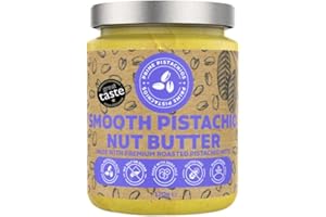 PRIME EARTH FOODS Prime Earth - Smooth Pistachio Nut Butter - Award Winning - 170g - Made with Pistachio Nuts - Zero Oil, Salt & Sugar - Coeliac, Keto, Paleo & Vegan Friendly - Made in Small Batches - Made in the UK