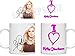 Produktbild Kelly Clarkson, ich liebe Kelly Clarkson, Kelly Clarkson Autograph, GPO Group Exclsuive Design Cute Geschenke, Lustige Geschenke, Mikrowelle Spülmaschinenfest 313 ml Tasse